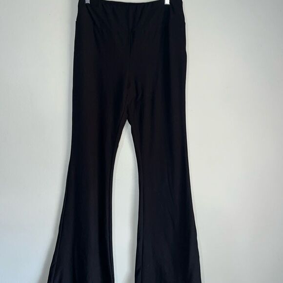 Womens Flare Pants Bell Bottom High Rise Juniors L 11-13 - Picture 4 of 7